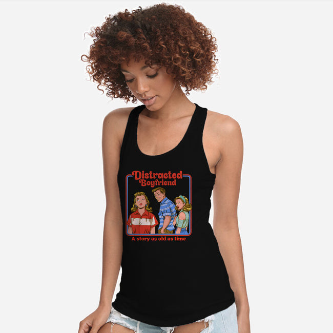 Distracted Boyfriend-Womens-Racerback-Tank-P1yu5h