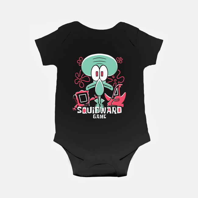 Squidward's Game-Baby-Basic-Onesie-estudiofitas