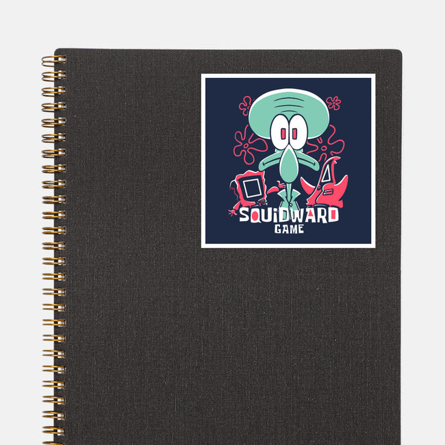 Squidward's Game-None-Glossy-Sticker-estudiofitas