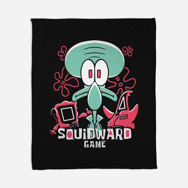 Squidward's Game-None-Fleece-Blanket-estudiofitas