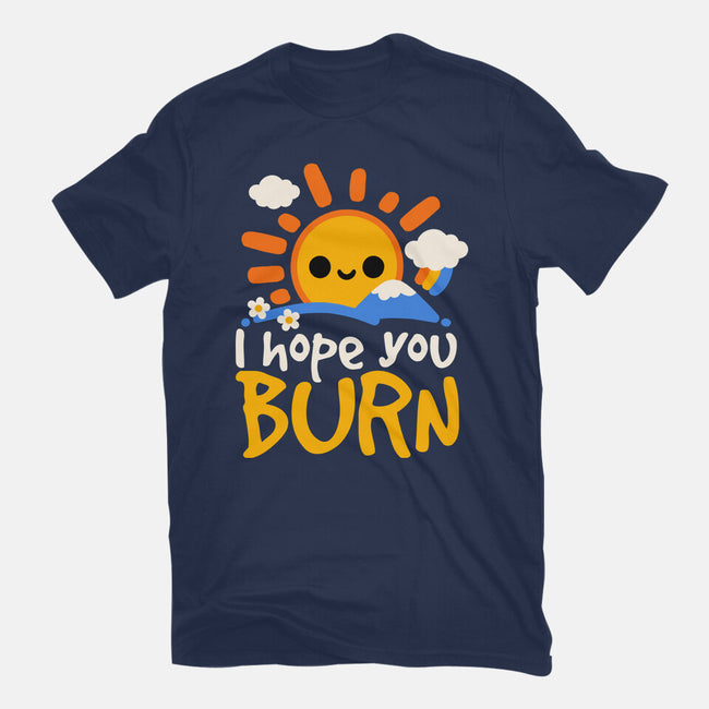 I Hope You Burn-Womens-Fitted-Tee-NemiMakeit