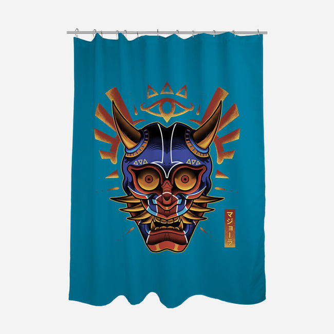 Hanya Majora-None-Polyester-Shower Curtain-Astrobot Invention