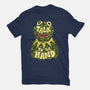 Talk To The Kermit Hand-Mens-Basic-Tee-glitchygorilla