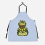 Talk To The Kermit Hand-Unisex-Kitchen-Apron-glitchygorilla