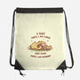 Eating And Sleeping-None-Drawstring-Bag-kg07