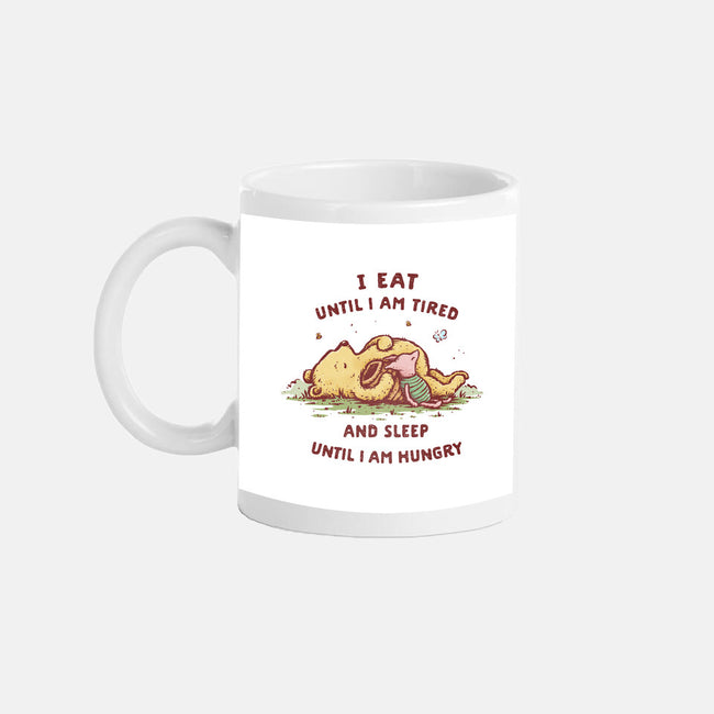 Eating And Sleeping-None-Mug-Drinkware-kg07