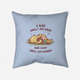 Eating And Sleeping-None-Removable Cover w Insert-Throw Pillow-kg07