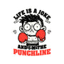 Life Punchline Joke-Womens-Racerback-Tank-Studio Mootant