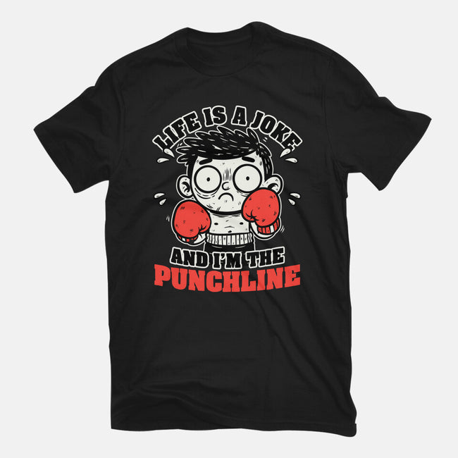 Life Punchline Joke-Mens-Heavyweight-Tee-Studio Mootant