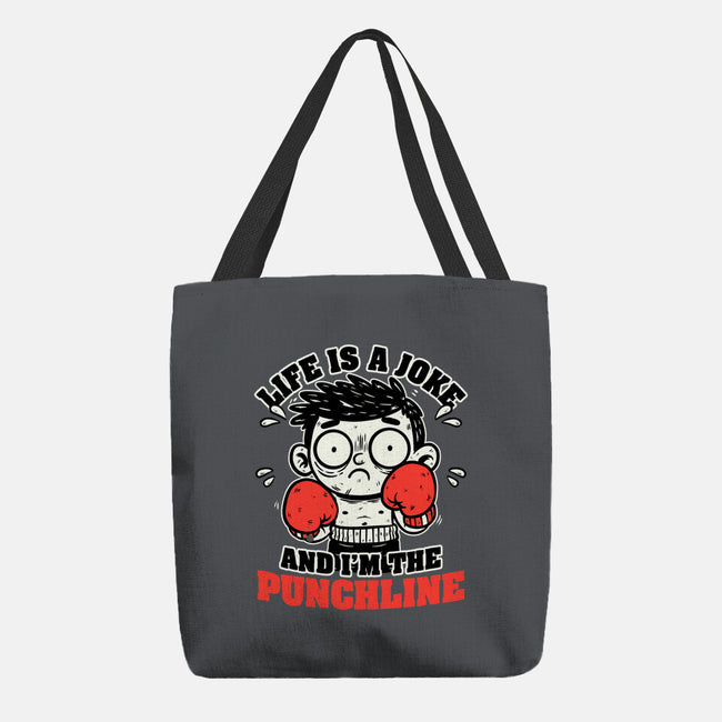 Life Punchline Joke-None-Basic Tote-Bag-Studio Mootant