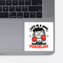 Life Punchline Joke-None-Glossy-Sticker-Studio Mootant