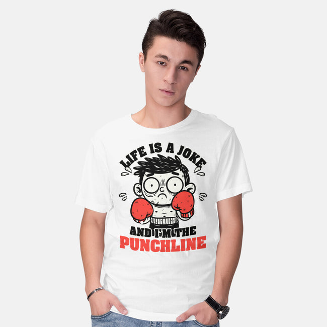 Life Punchline Joke-Mens-Basic-Tee-Studio Mootant