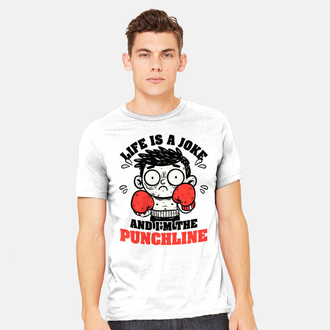 Life Punchline Joke-Mens-Heavyweight-Tee-Studio Mootant