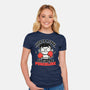 Life Punchline Joke-Womens-Fitted-Tee-Studio Mootant