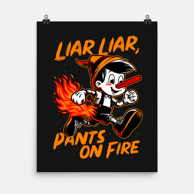 Liar Pants On Fire-None-Matte-Poster-Studio Mootant