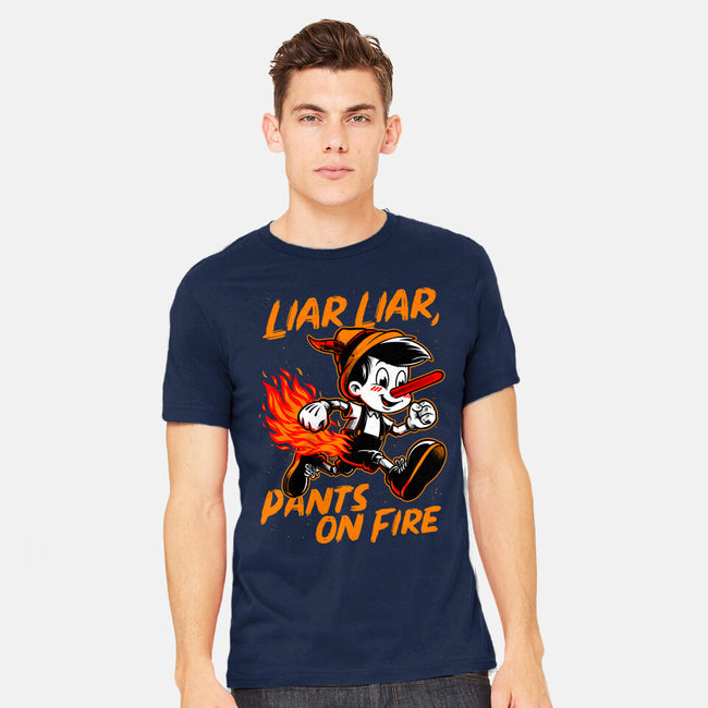 Liar Pants On Fire-Mens-Heavyweight-Tee-Studio Mootant