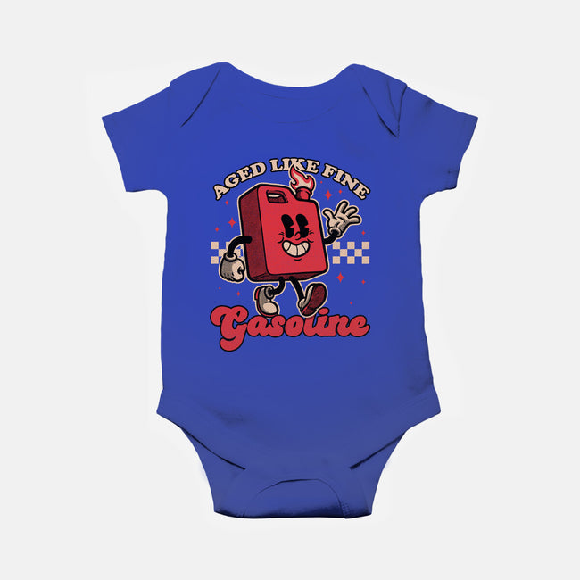 Gasoline Vintage Mascot-Baby-Basic-Onesie-Studio Mootant