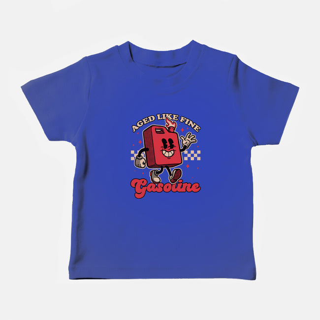 Gasoline Vintage Mascot-Baby-Basic-Tee-Studio Mootant