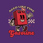 Gasoline Vintage Mascot-None-Removable Cover w Insert-Throw Pillow-Studio Mootant