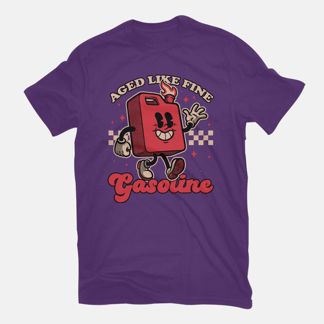 Gasoline Vintage Mascot-Womens-Basic-Tee-Studio Mootant