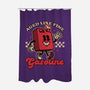 Gasoline Vintage Mascot-None-Polyester-Shower Curtain-Studio Mootant