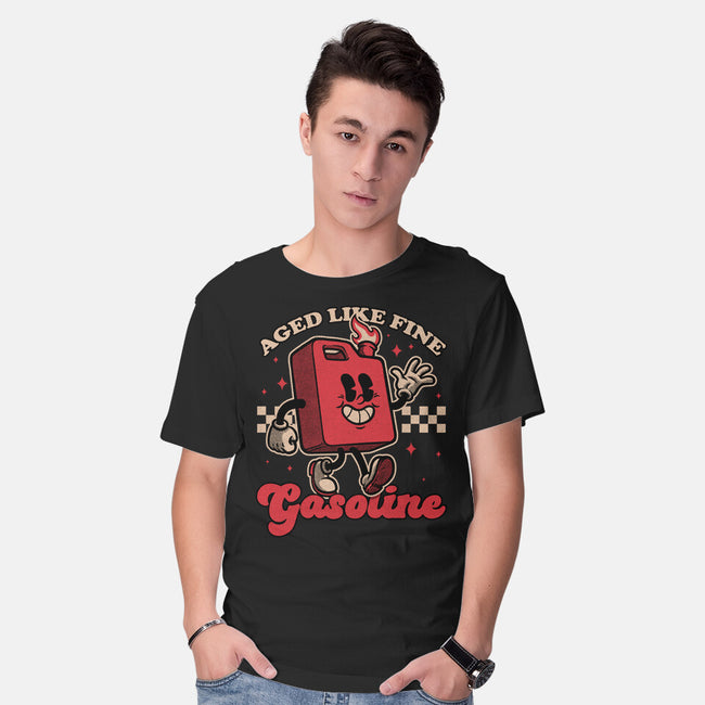 Gasoline Vintage Mascot-Mens-Basic-Tee-Studio Mootant