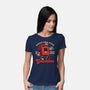 Gasoline Vintage Mascot-Womens-Basic-Tee-Studio Mootant