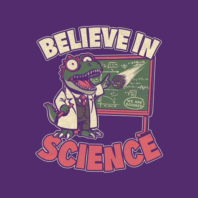 Dino Believe In Science-Womens-Basic-Tee-Studio Mootant