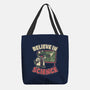 Dino Believe In Science-None-Basic Tote-Bag-Studio Mootant