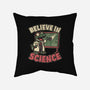 Dino Believe In Science-None-Removable Cover w Insert-Throw Pillow-Studio Mootant