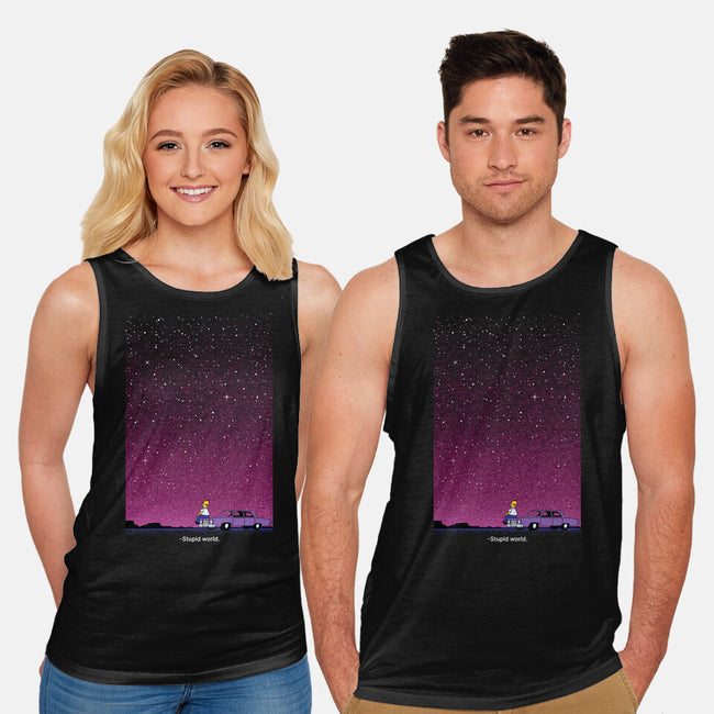 Stupid Stupid World-Unisex-Basic-Tank-Tronyx79