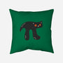 Black Pi-nther-None-Removable Cover w Insert-Throw Pillow-Wenceslao A Romero