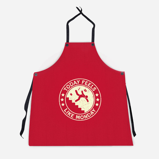 Today Feels Like Monday-Unisex-Kitchen-Apron-BridgeWalker