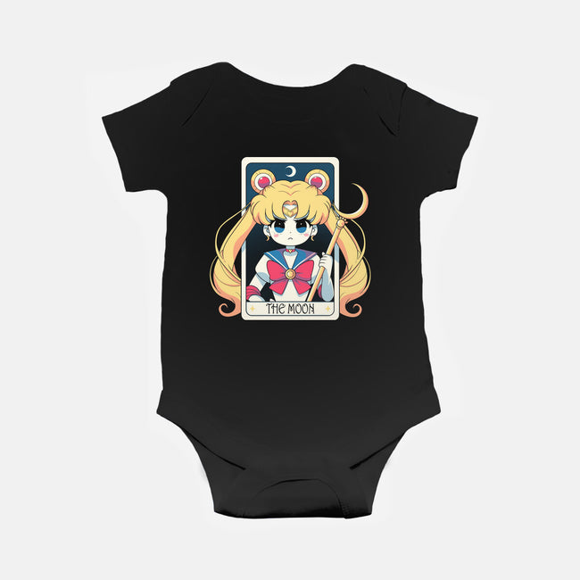 The Moon Card-Baby-Basic-Onesie-Eoli Studio