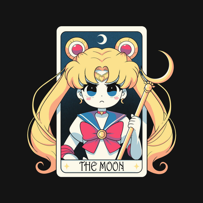 The Moon Card-None-Drawstring-Bag-Eoli Studio