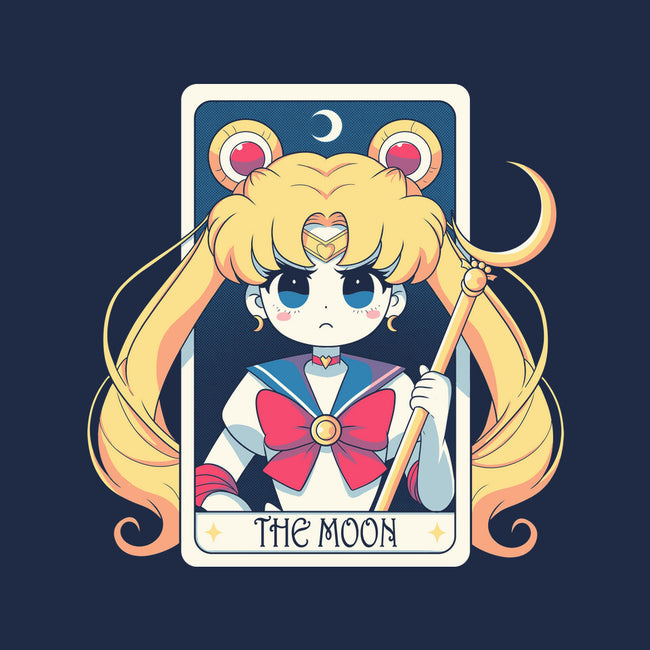 The Moon Card-None-Polyester-Shower Curtain-Eoli Studio