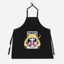 The Moon Card-Unisex-Kitchen-Apron-Eoli Studio