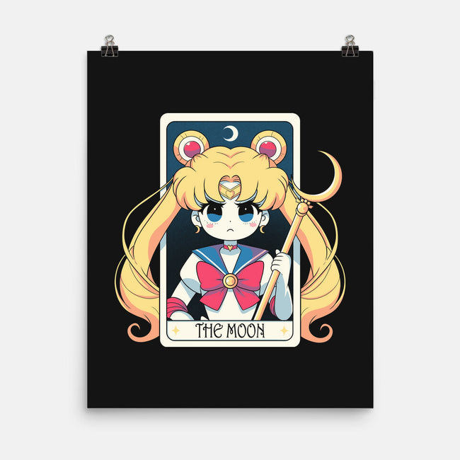 The Moon Card-None-Matte-Poster-Eoli Studio