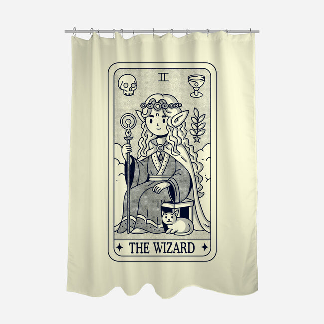 The Wizard-None-Polyester-Shower Curtain-Eoli Studio