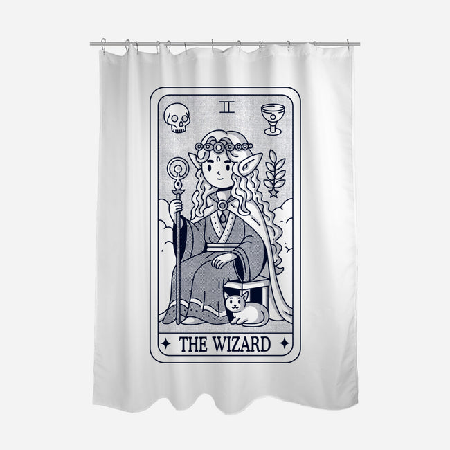 The Wizard-None-Polyester-Shower Curtain-Eoli Studio