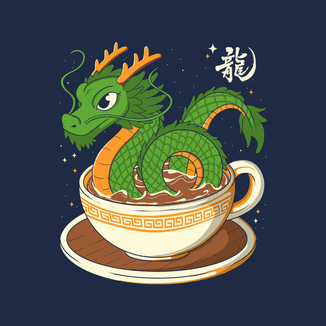 Coffee Dragon-None-Drawstring-Bag-Eoli Studio