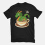 Coffee Dragon-Unisex-Basic-Tee-Eoli Studio