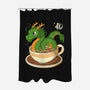 Coffee Dragon-None-Polyester-Shower Curtain-Eoli Studio