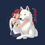Princess Of The Wolves-None-Drawstring-Bag-Eoli Studio