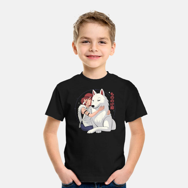 Princess Of The Wolves-Youth-Basic-Tee-Eoli Studio