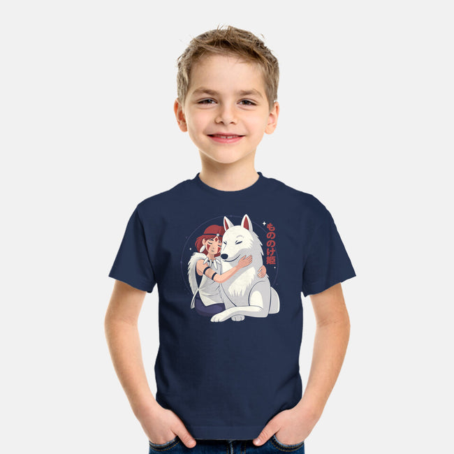 Princess Of The Wolves-Youth-Basic-Tee-Eoli Studio