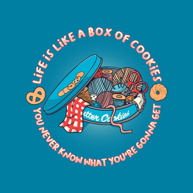 Box Of Cookies-Unisex-Basic-Tee-Freecheese