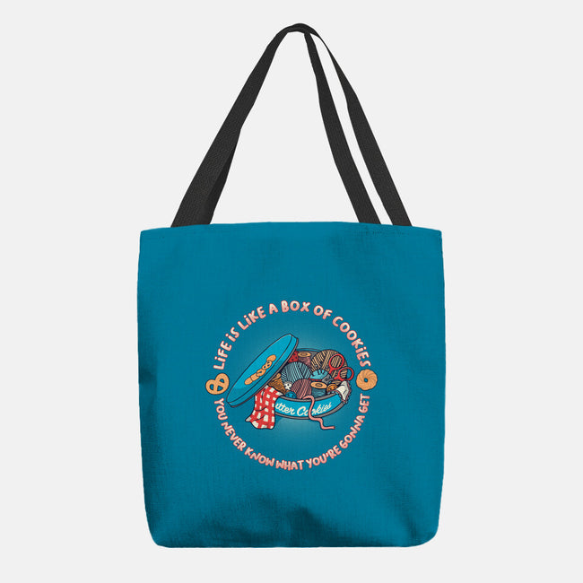 Box Of Cookies-None-Basic Tote-Bag-Freecheese