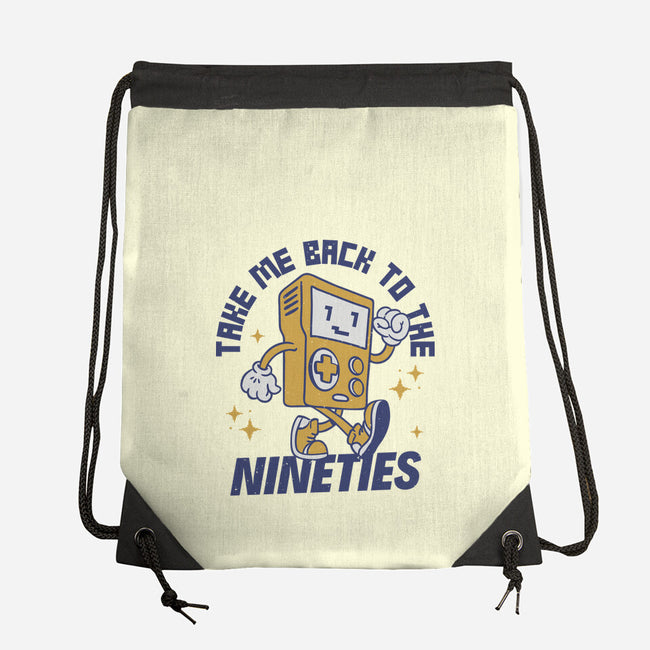 Take Me Back To The Nineties-None-Drawstring-Bag-brunopires