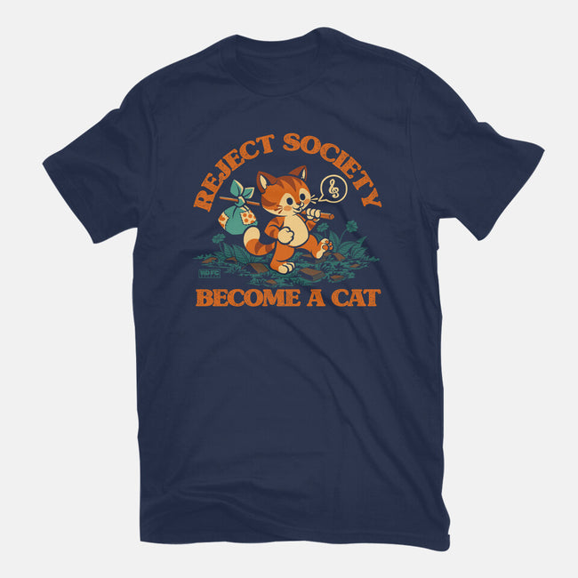 Reject Humanity Become A Cat-Mens-Premium-Tee-worlddominationforcats